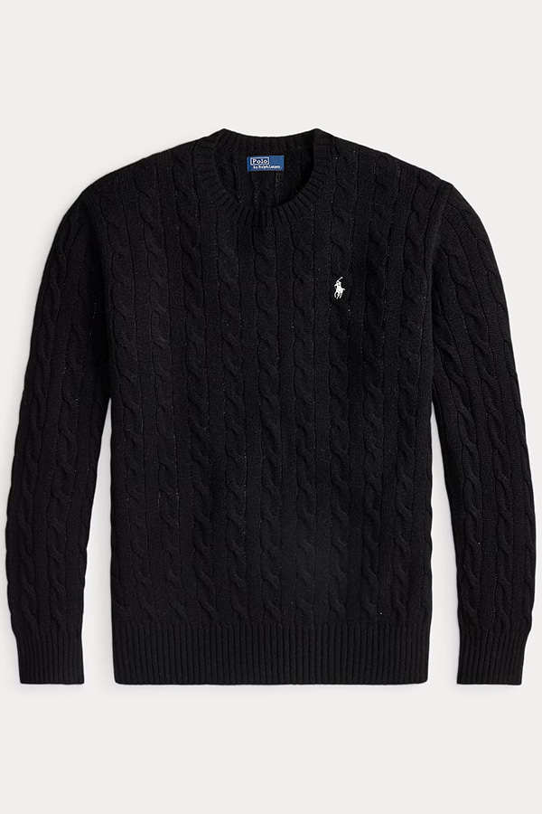 ΠΛΕΚΤΟ POLO RALPH LAUREN - Black